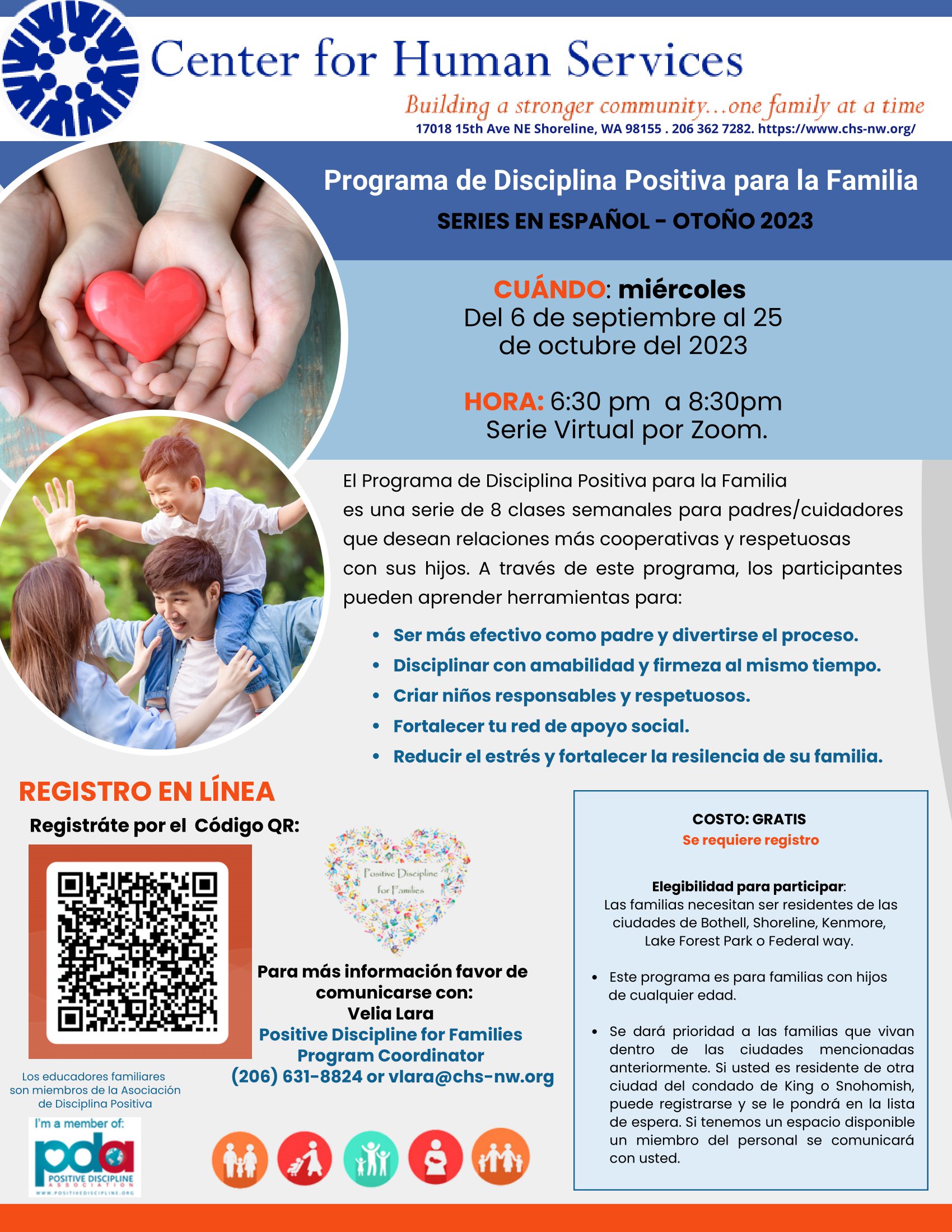 DISCIPLINA POSTIVA-POSITIVE DISCIPLINE Fall 2023 Eng&Sp-1